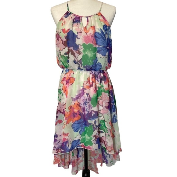 Lily Rose Bright Floral Dress - Picture 1 of 9